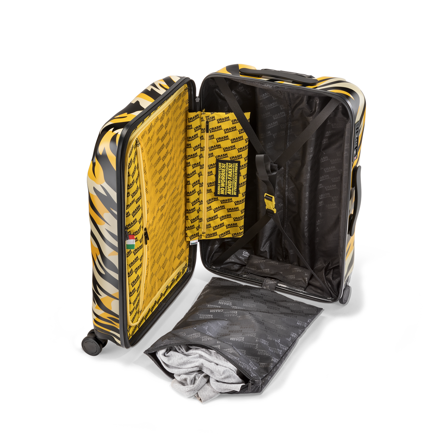 CRASH BAGGAGE ICON medium dented suitcase