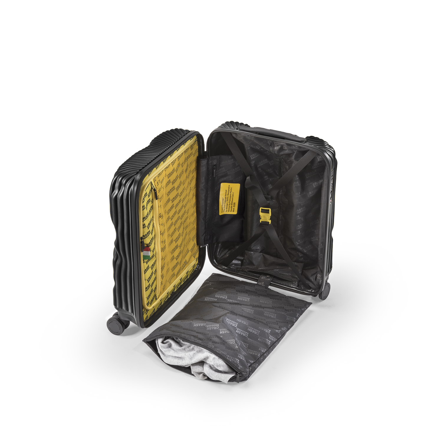 CRASH BAGGAGE STRIPE Small Dented Suitcase