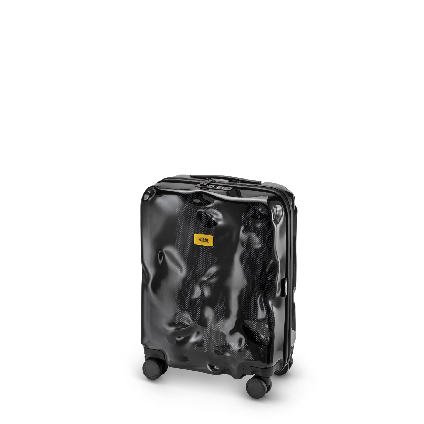 CRASH BAGGAGE TRANSPARENT small dented suitcase