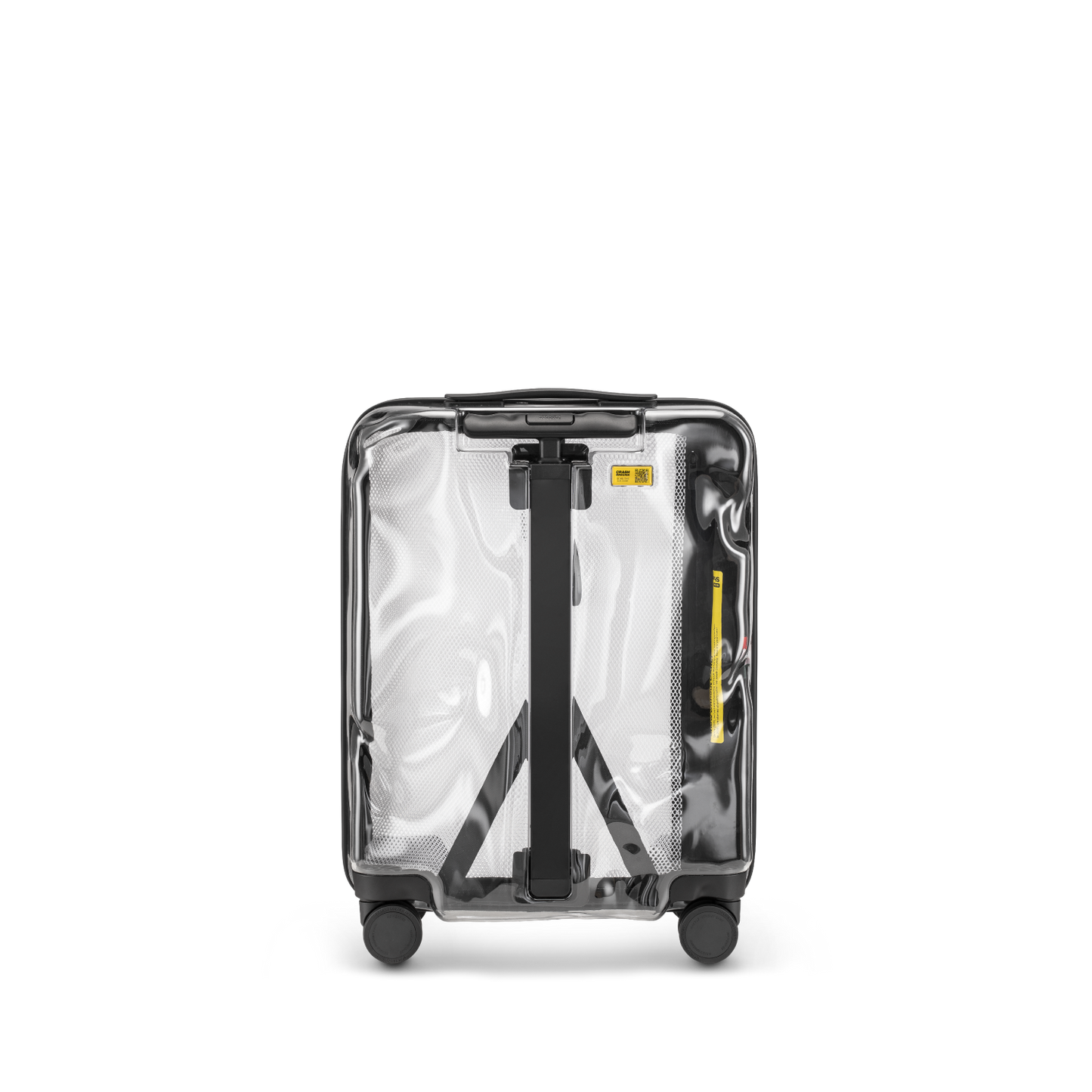 CRASH BAGGAGE TRANSPARENT small dented suitcase