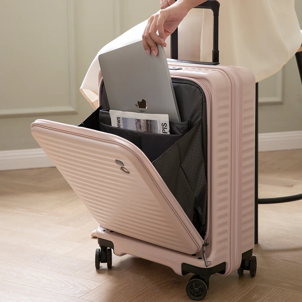 ECHOLAC CELESTRA FA Trolley S Small Expandable Lightweight Hand Luggage