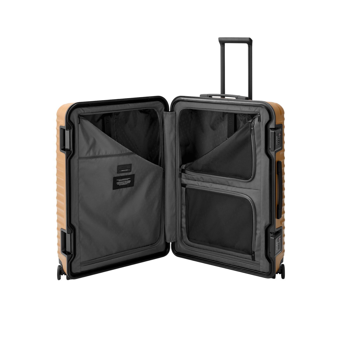 LITRON Trolley S Lightweight Hand Luggage - Polycarbonate with TSA Lock