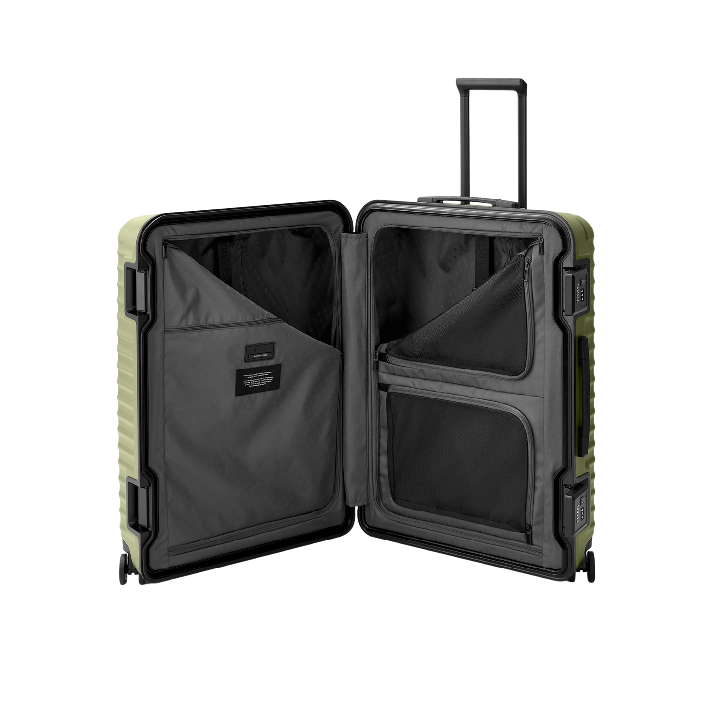 LITRON Trolley S Lightweight Hand Luggage - Polycarbonate with TSA Lock