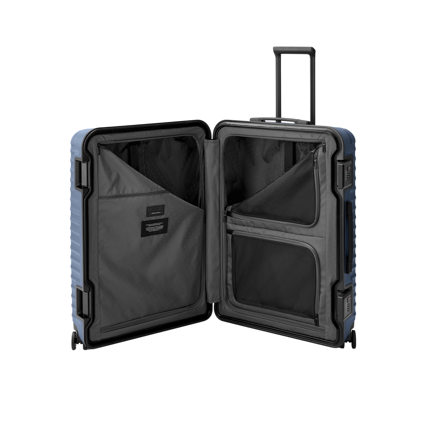 LITRON Trolley S Lightweight Hand Luggage - Polycarbonate with TSA Lock