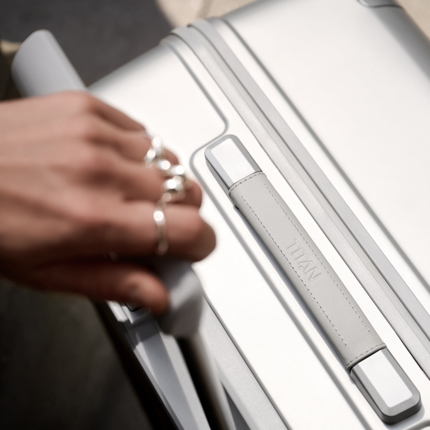 LITRON Trolley S Lightweight Hand Luggage - Polycarbonate with TSA Lock