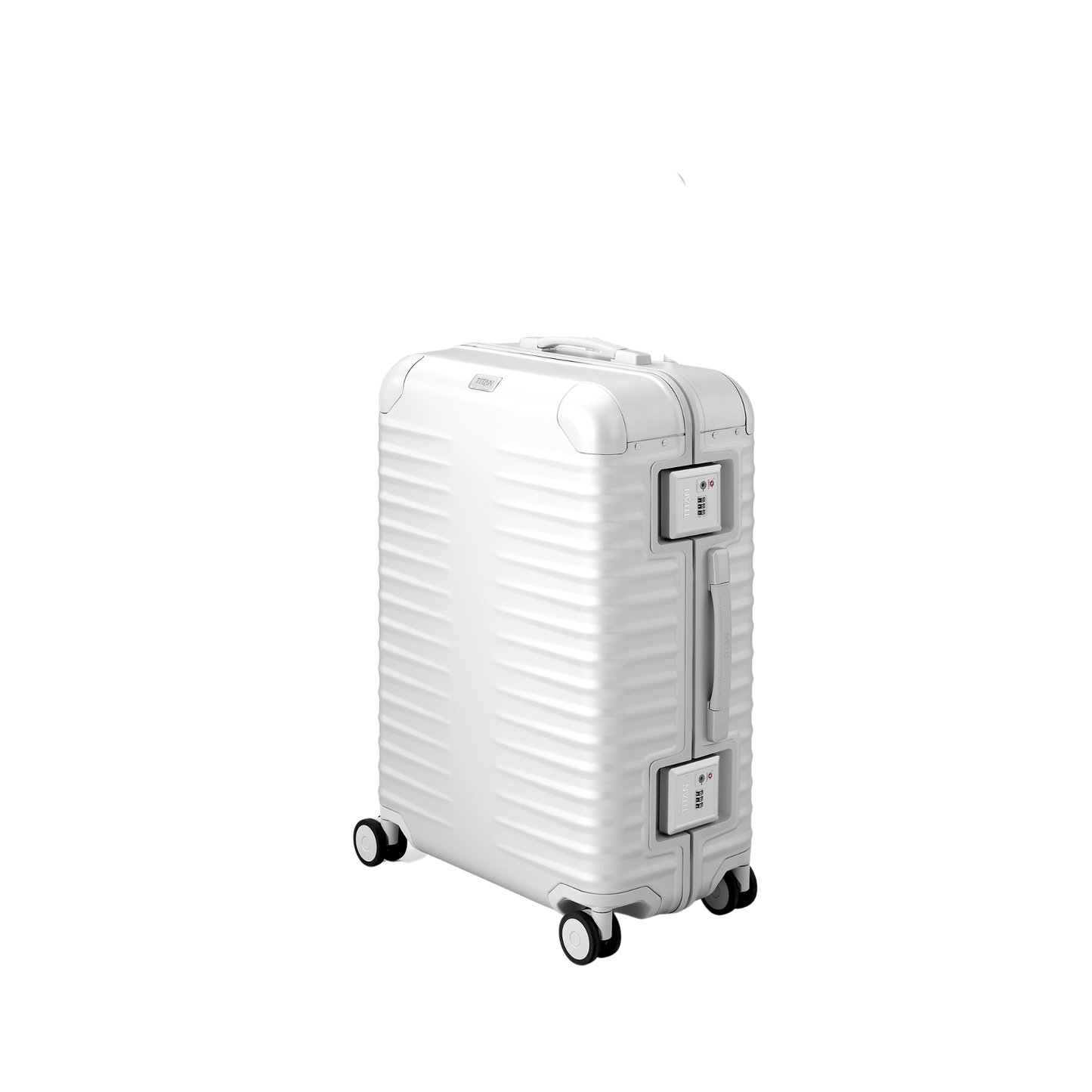 Titan Eternity Trolley M+ - Valigia media in alluminio, 50 x 69 x 28 cm - Valigie