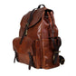 Men's backpack laptop holder LEATHER Chiarugi