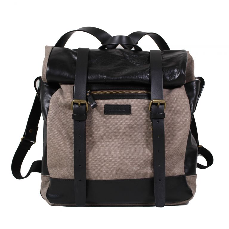 Men's backpack laptop holder LEATHER Chiarugi