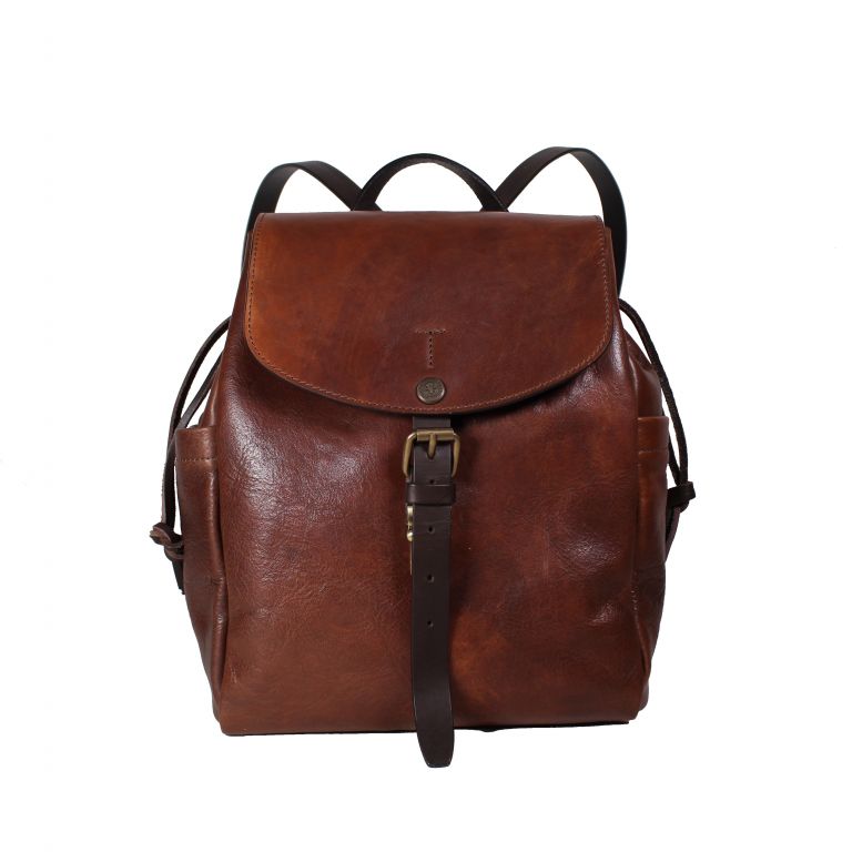 Men's backpack laptop holder LEATHER Chiarugi