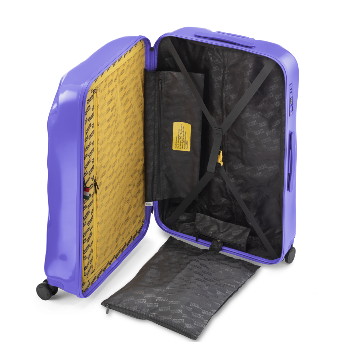 CRASH BAGGAGE ICON Large Dented Suitcase