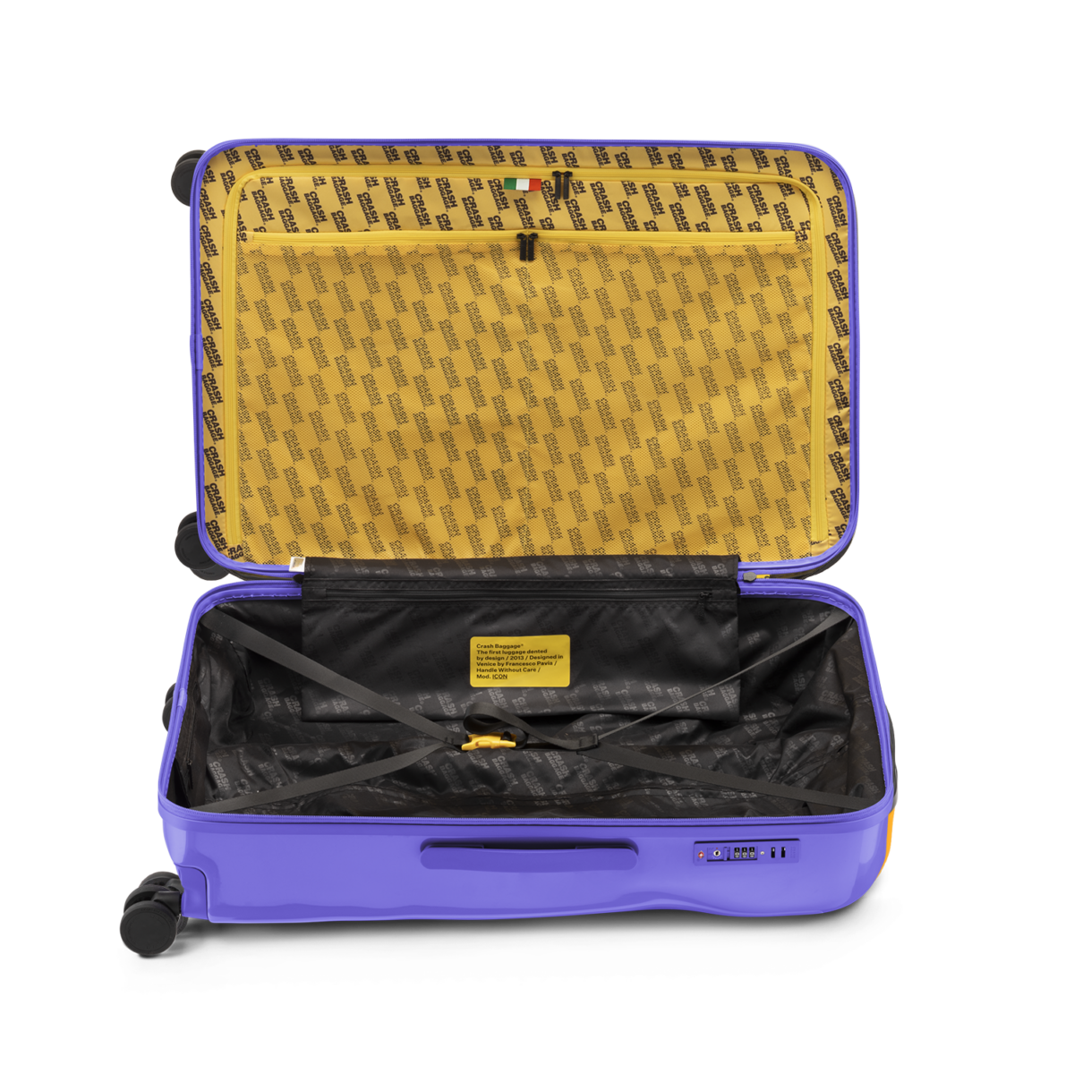 CRASH BAGGAGE ICON Large Dented Suitcase