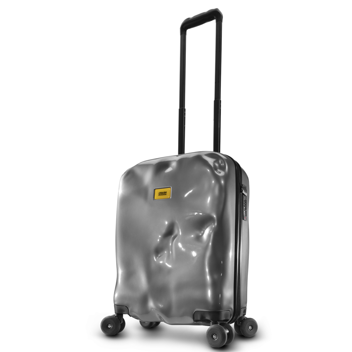 CRASH BAGGAGE LUNAR Small Dented Suitcase