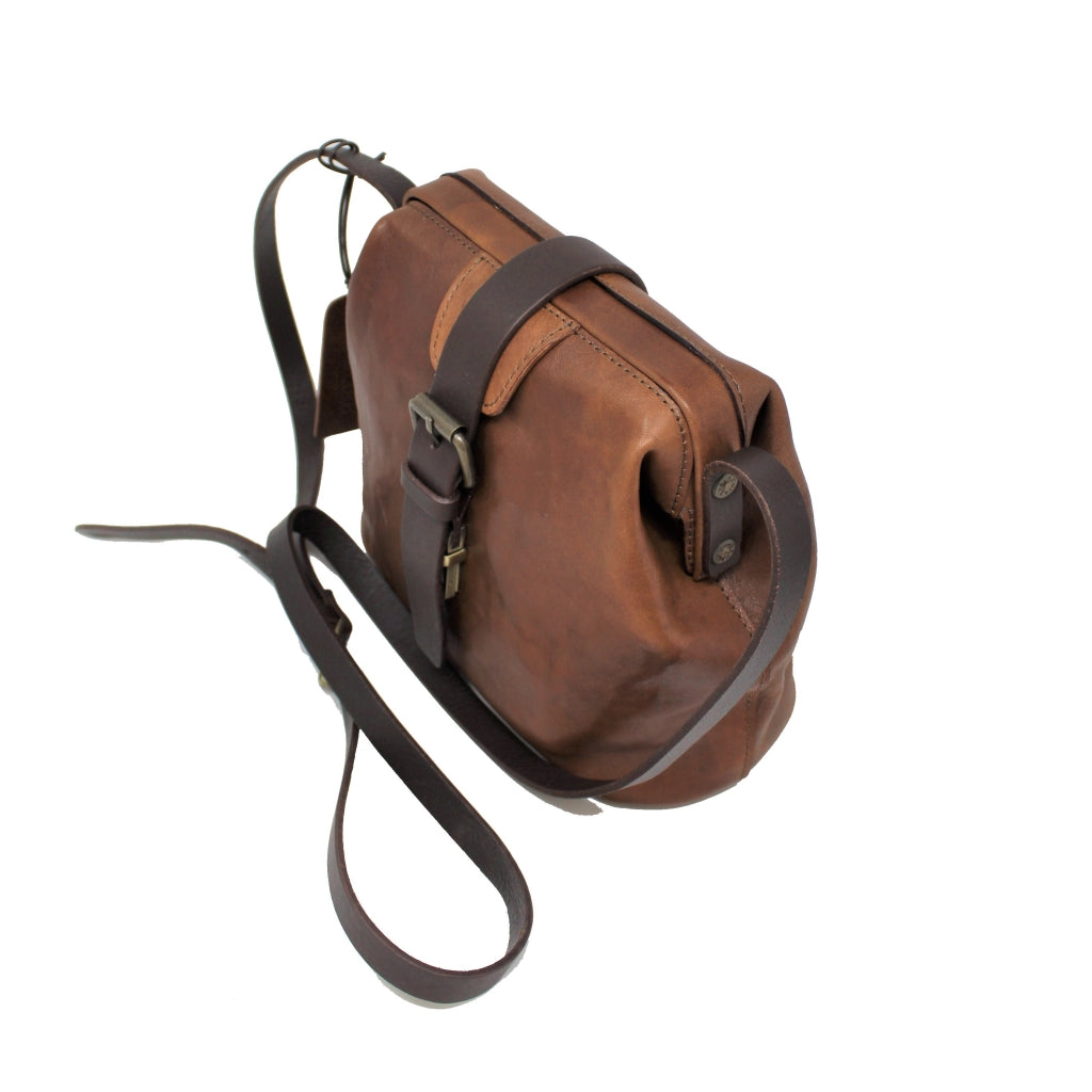 Men's backpack laptop holder LEATHER Chiarugi