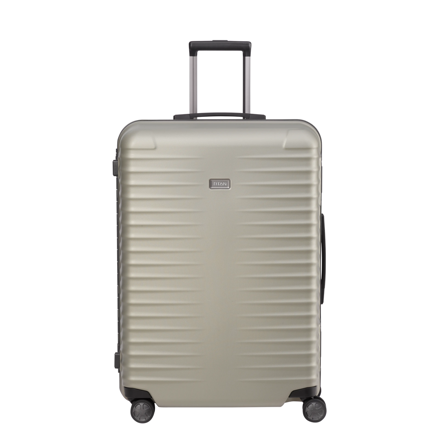 LITRON FRAME Valise Rigide Trolley L en Polycarbonate Léger avec Serrure Monobloc TSA - Bagage Grande Cale 101L