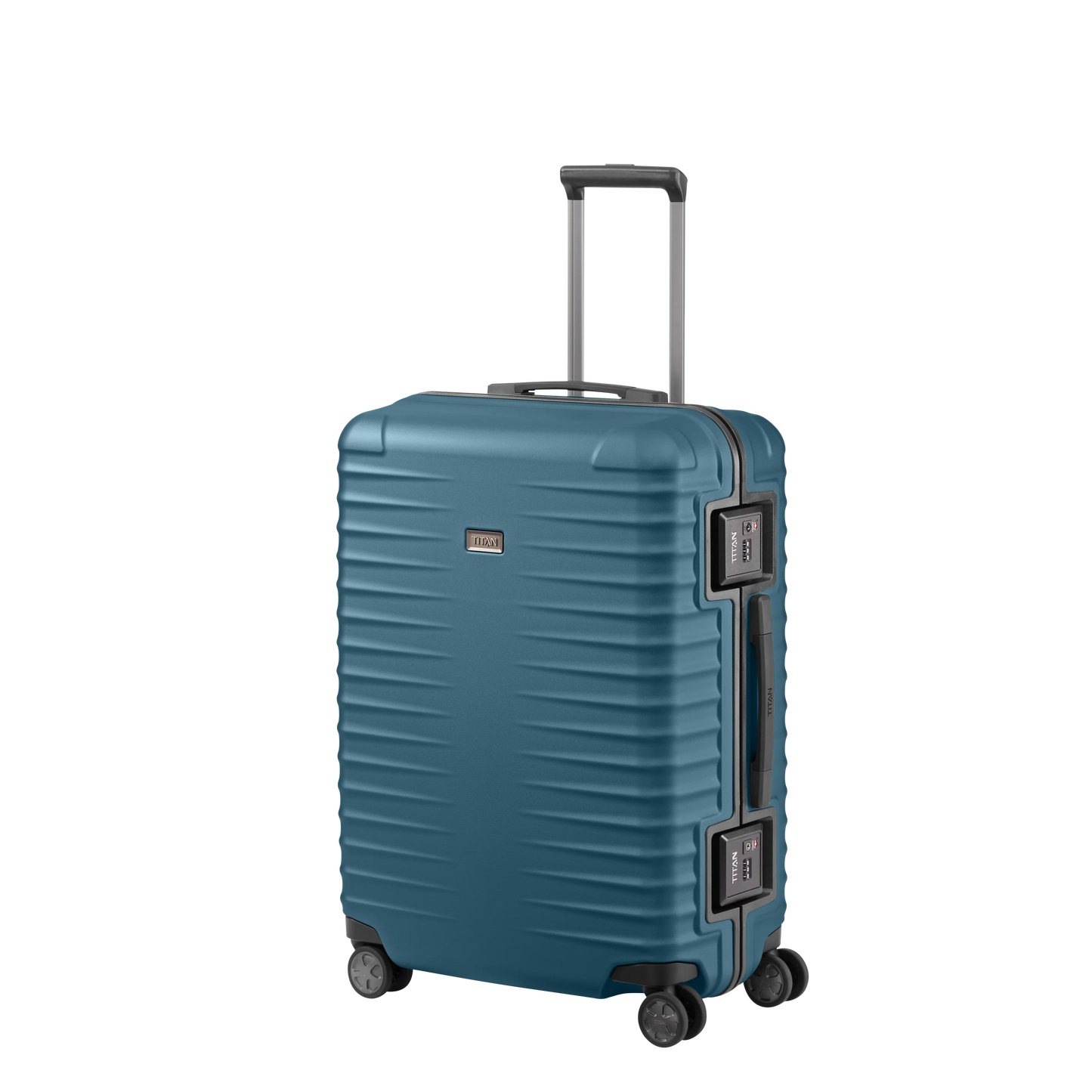 LITRON Valise Trolley FRAME M Rigide en Polycarbonate Léger avec Serrure TSA Monobloc - Bagage soute 84L