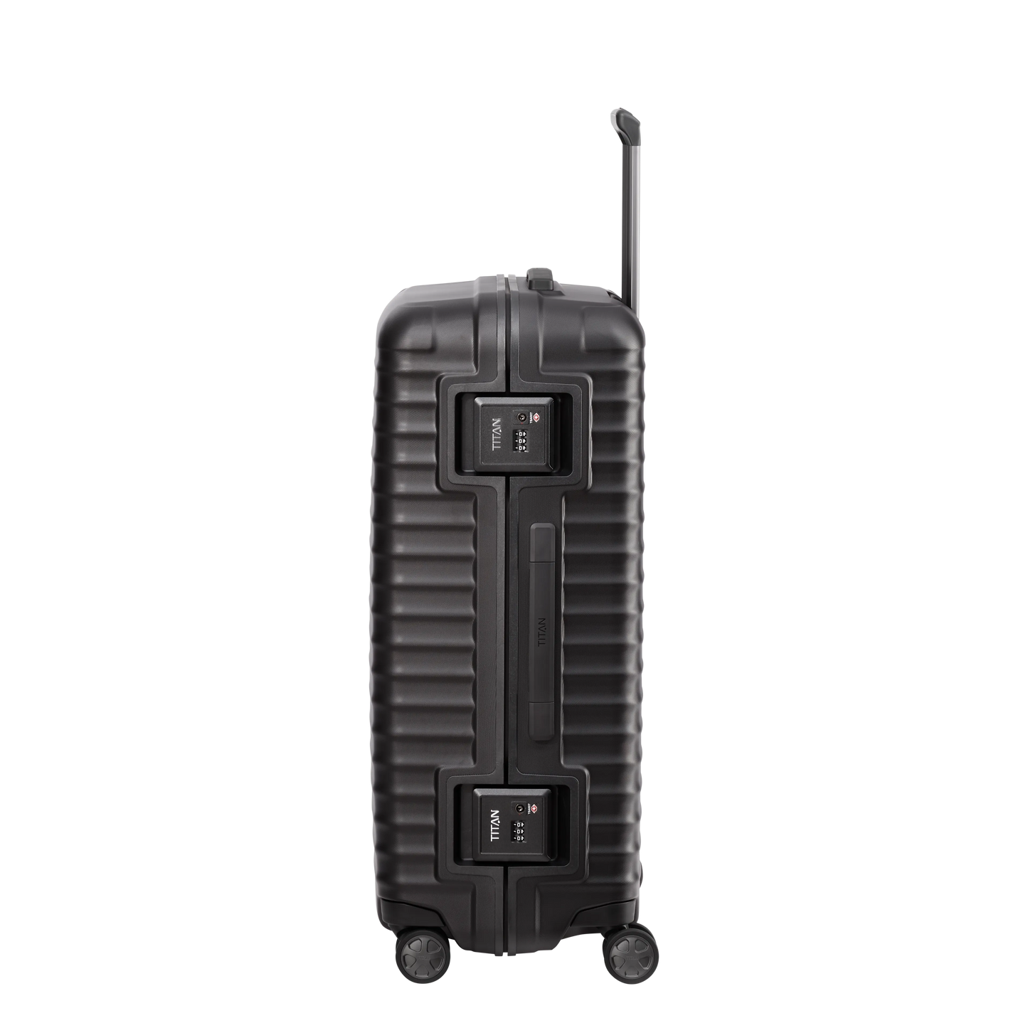 LITRON FRAME Valise Rigide Trolley L en Polycarbonate Léger avec Serrure Monobloc TSA - Bagage Grande Cale 101L