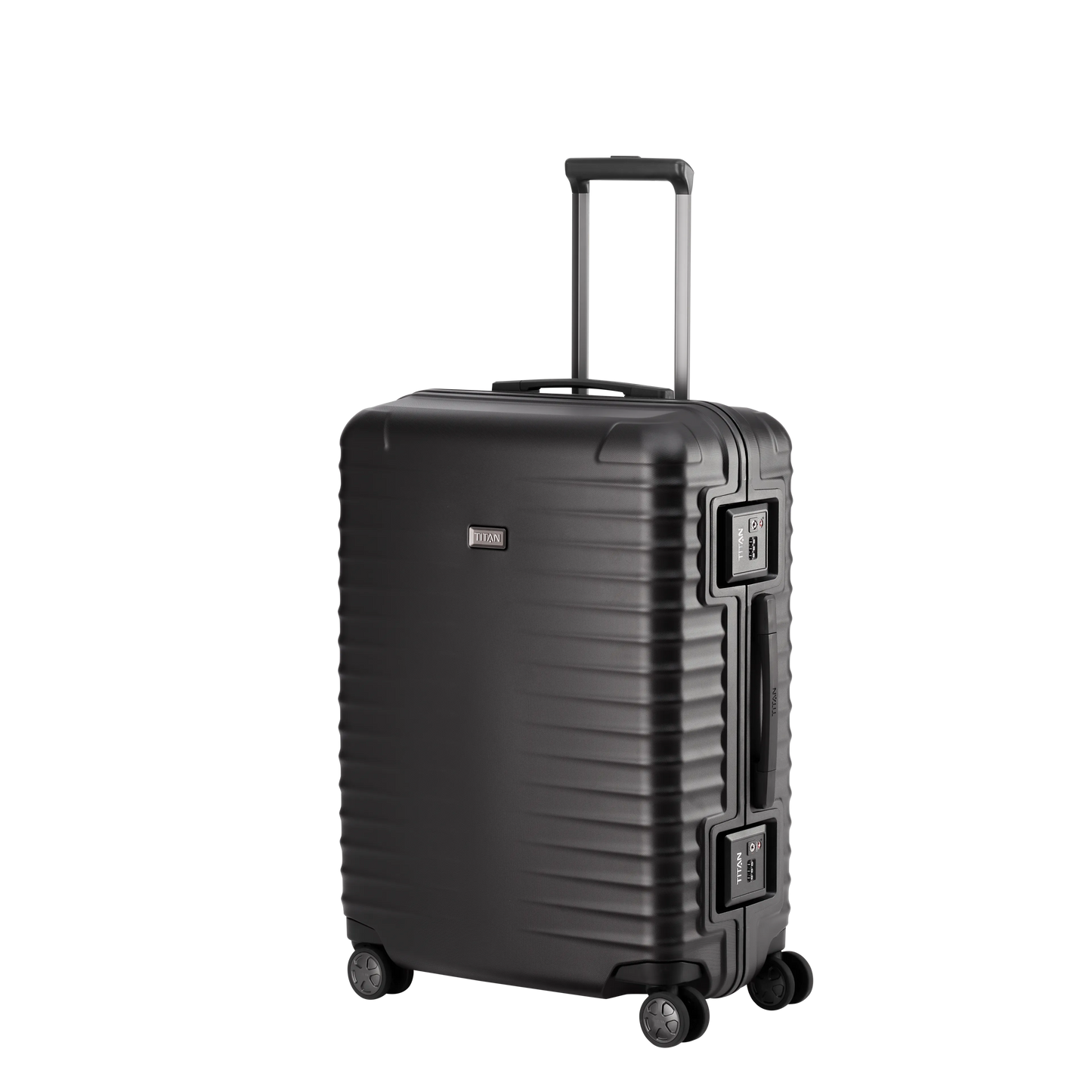 LITRON Valise Trolley FRAME M Rigide en Polycarbonate Léger avec Serrure TSA Monobloc - Bagage soute 84L