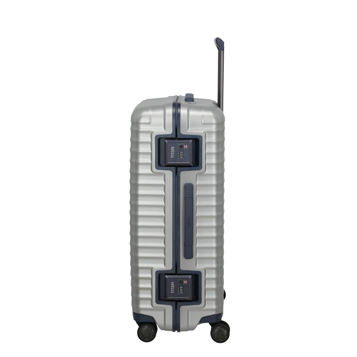 LITRON FRAME Valise Rigide Trolley L en Polycarbonate Léger avec Serrure Monobloc TSA - Bagage Grande Cale 101L