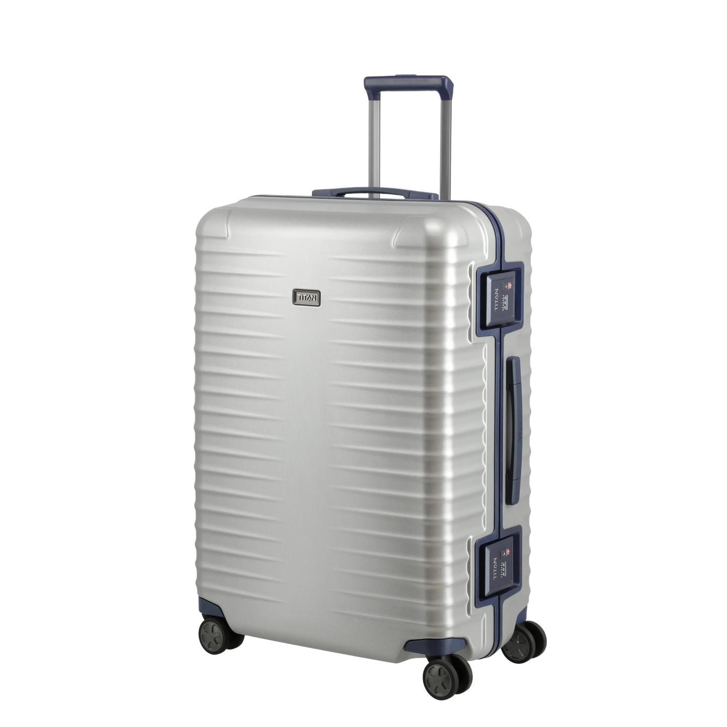 LITRON FRAME Valise Rigide Trolley L en Polycarbonate Léger avec Serrure Monobloc TSA - Bagage Grande Cale 101L