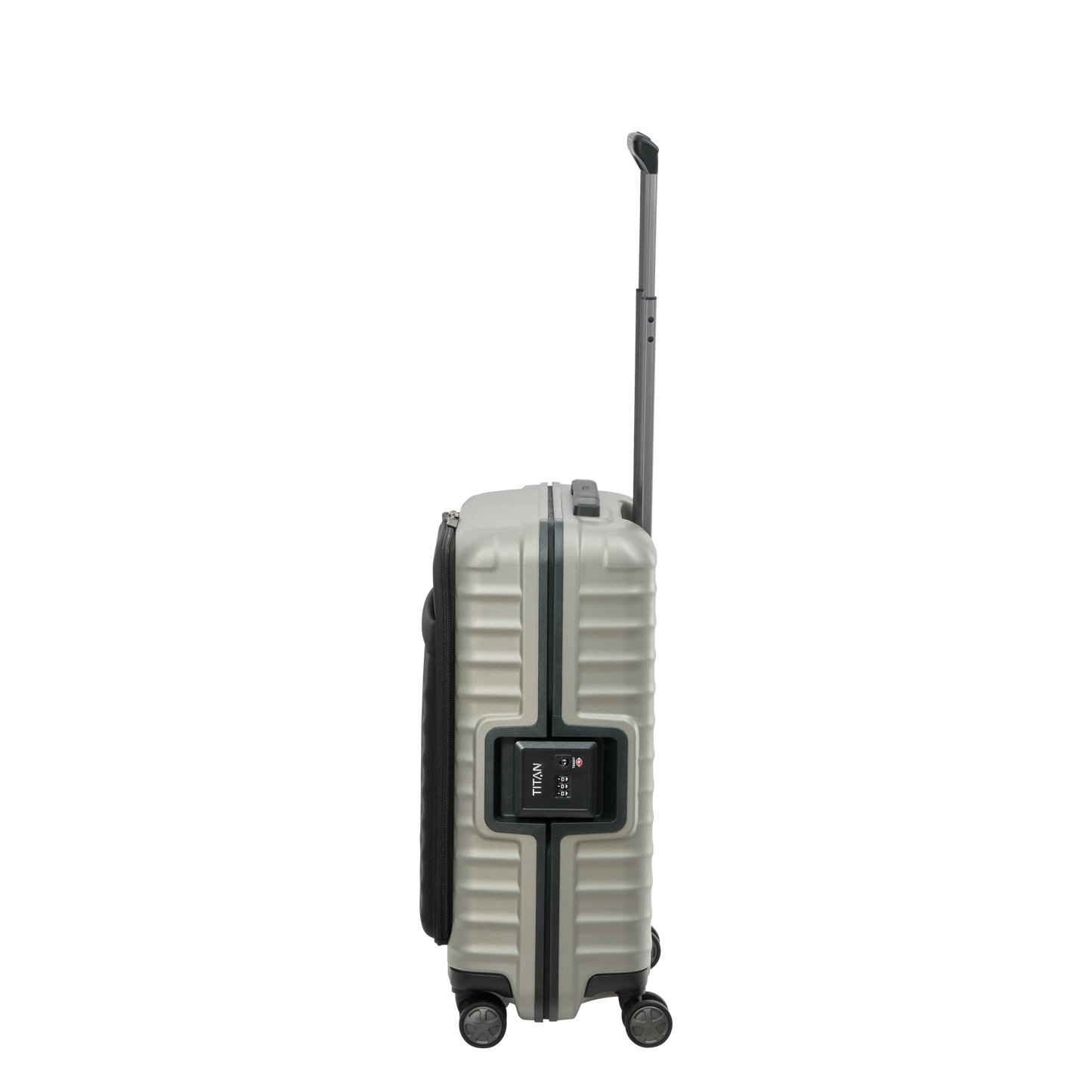 Bagage à main léger LITRON Trolley FRAME S avec FRONT POCKET - Polycarbonate avec serrure Monobloc TSA