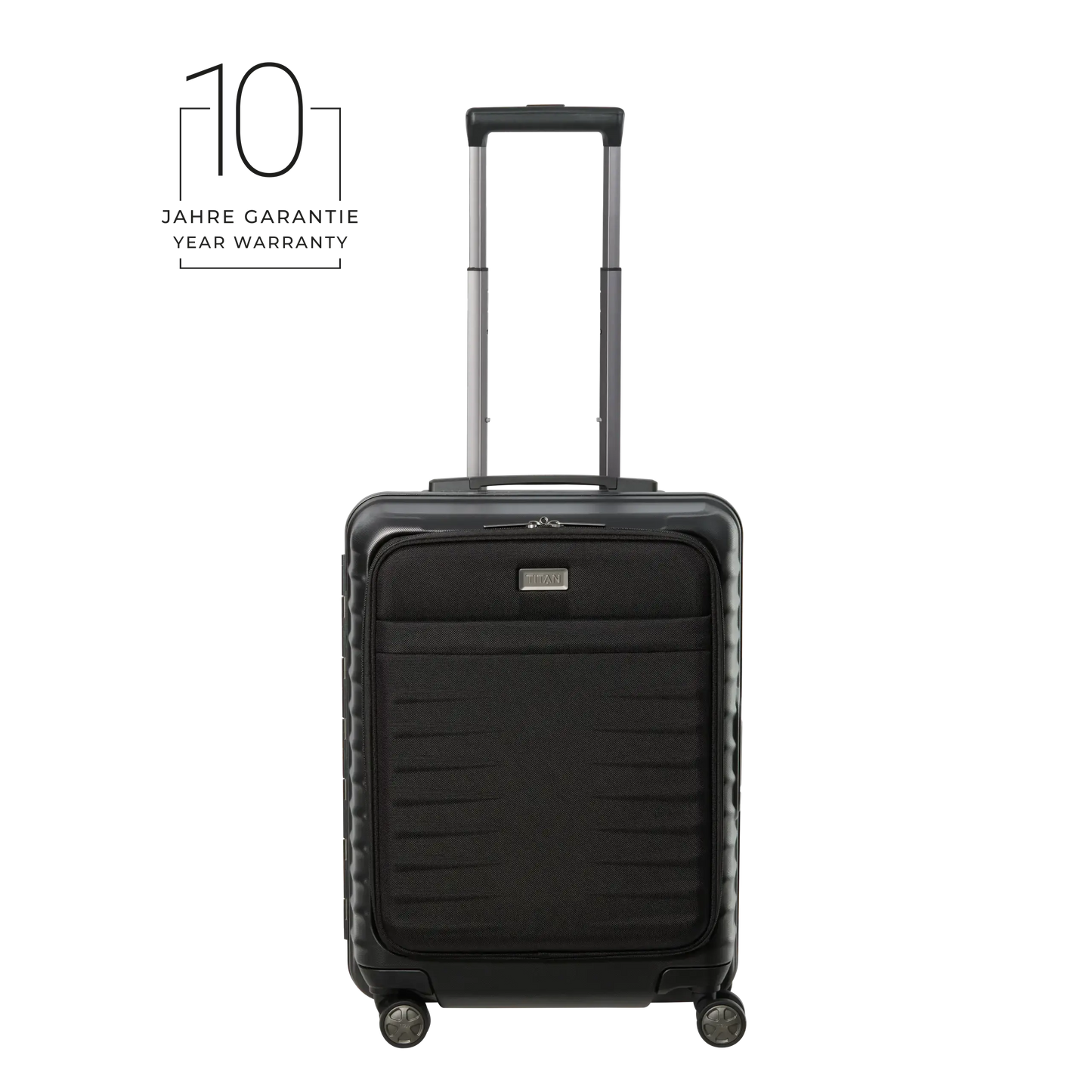 Bagage à main léger LITRON Trolley FRAME S avec FRONT POCKET - Polycarbonate avec serrure Monobloc TSA