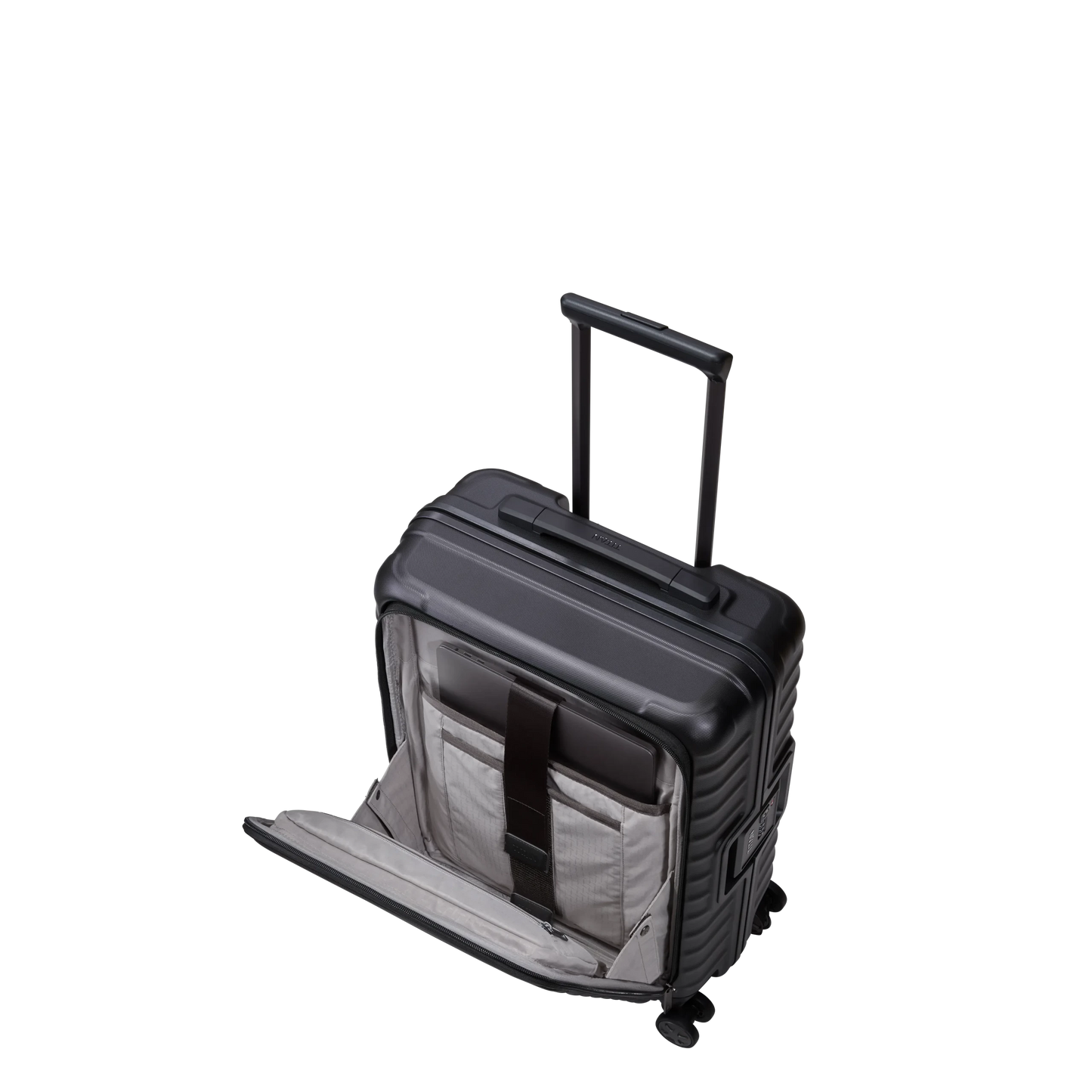 Bagage à main léger LITRON Trolley FRAME S avec FRONT POCKET - Polycarbonate avec serrure Monobloc TSA
