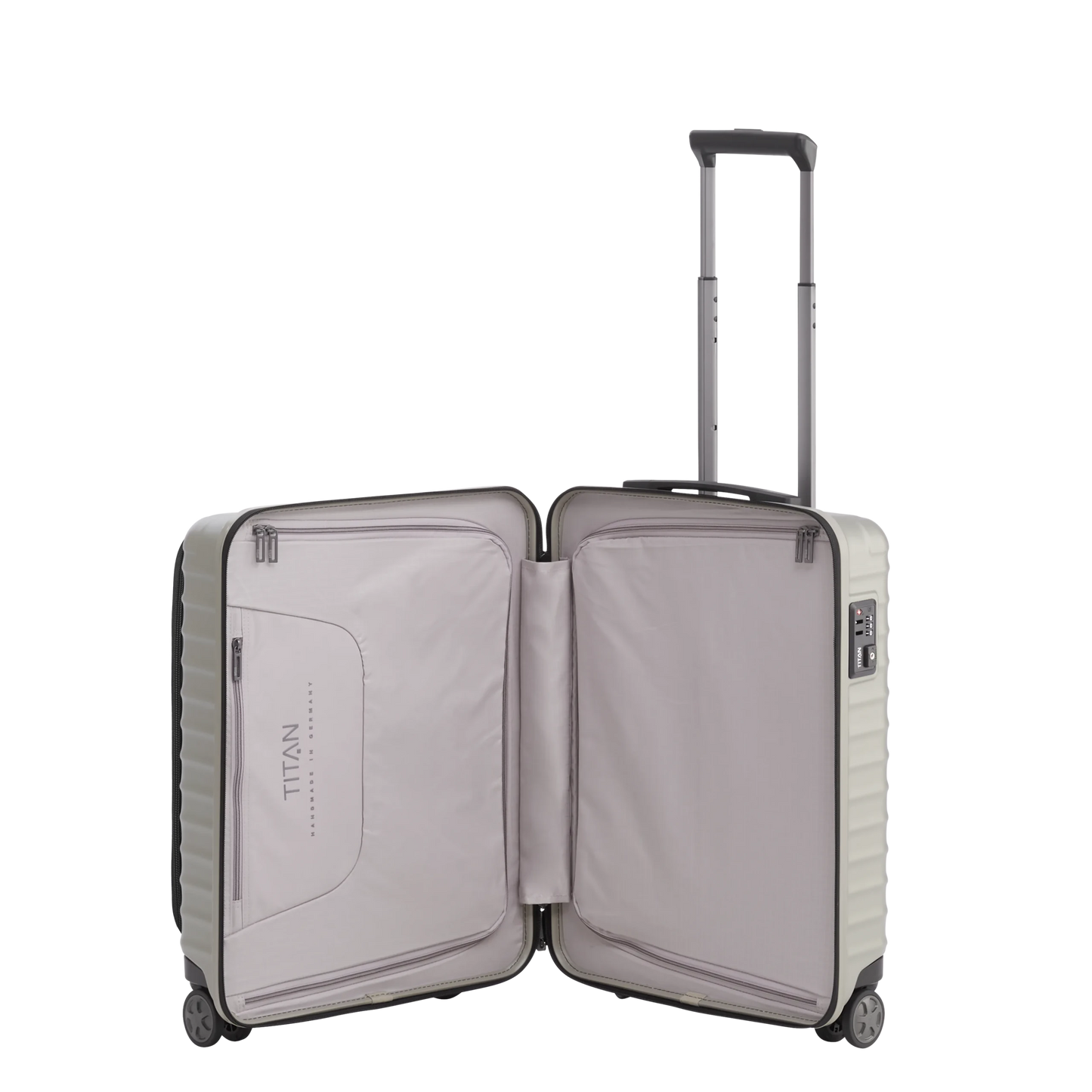 Bagage à main léger LITRON Trolley S avec FRONT POCKET - Polycarbonate avec serrure TSA