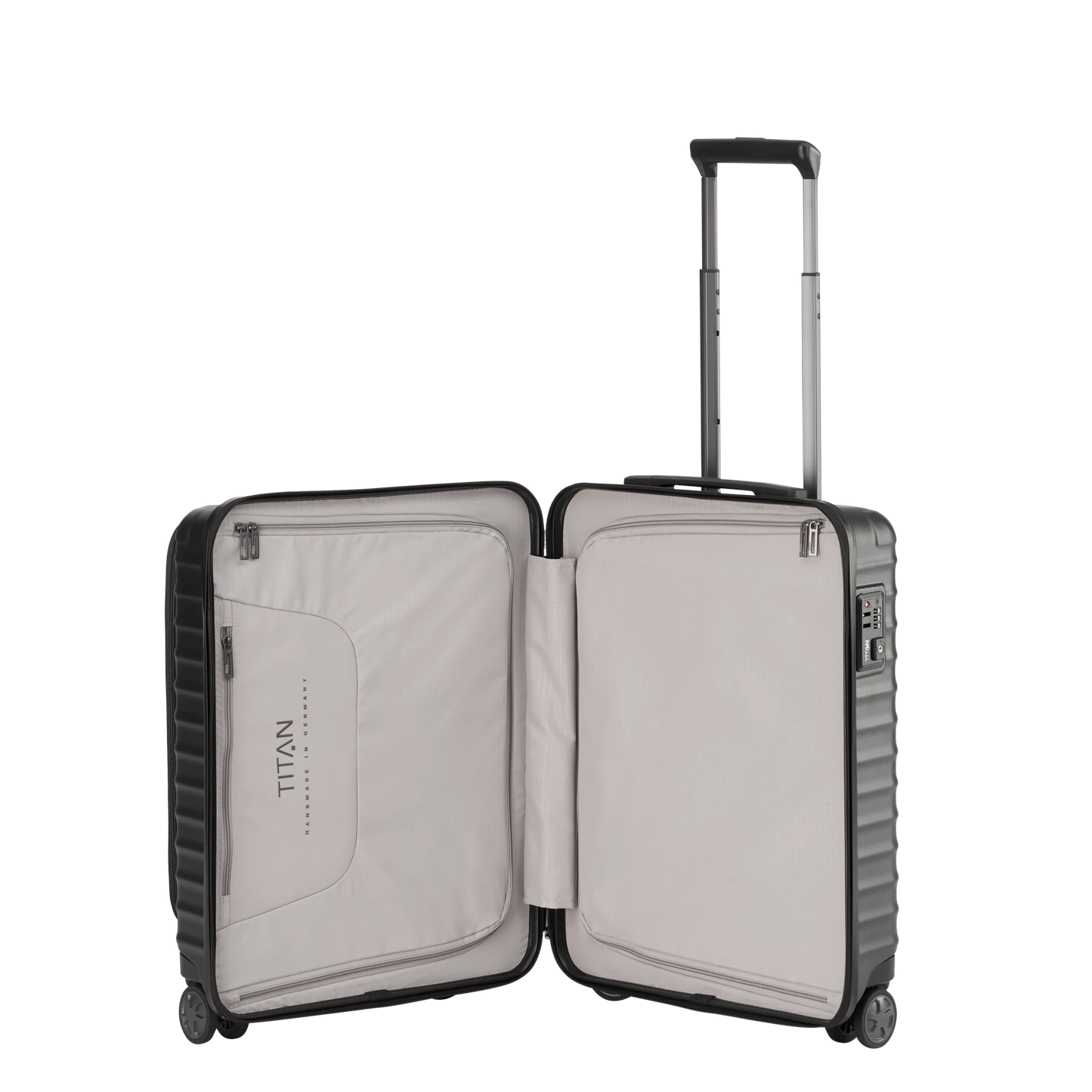 Bagage à main léger LITRON Trolley S avec FRONT POCKET - Polycarbonate avec serrure TSA