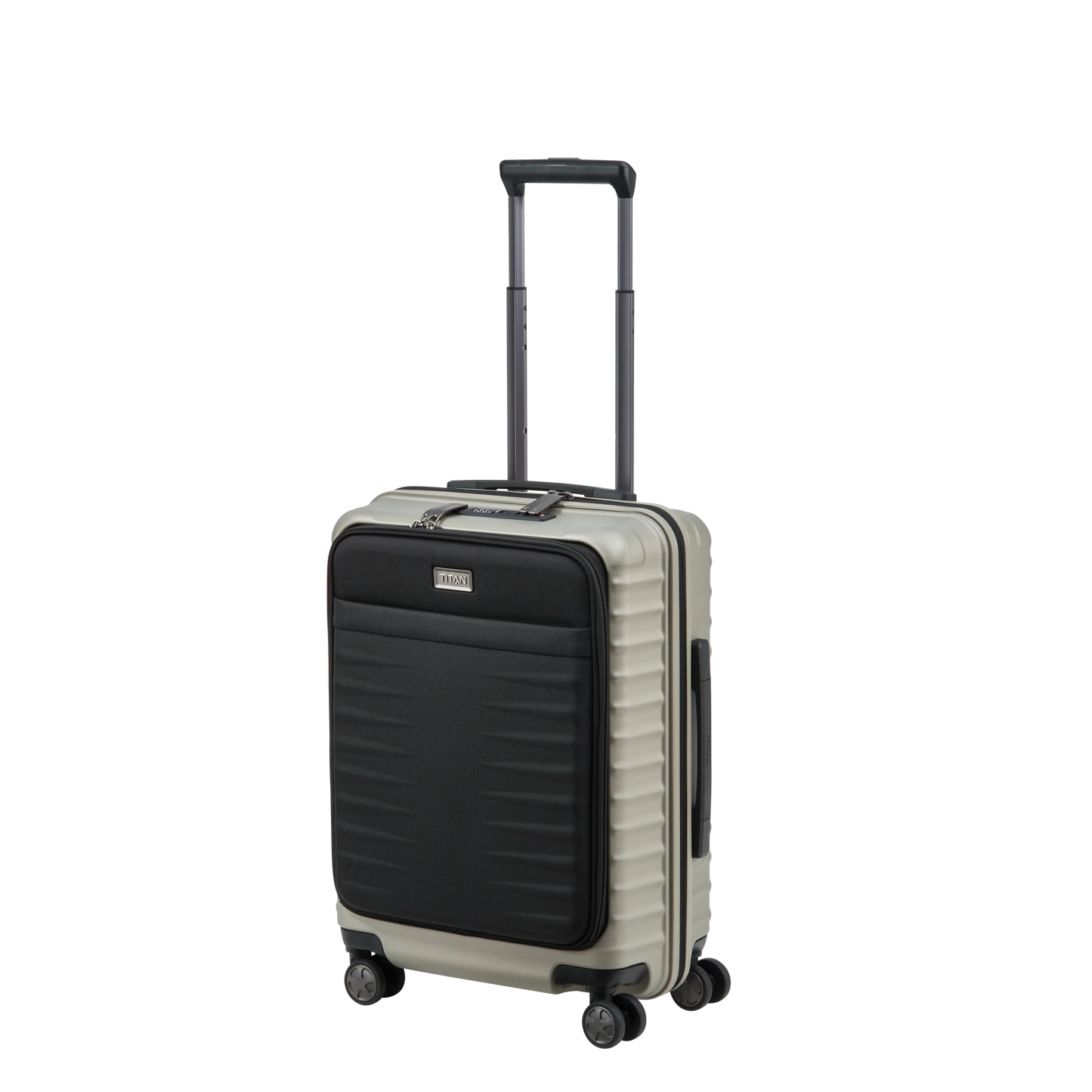 Bagage à main léger LITRON Trolley S avec FRONT POCKET - Polycarbonate avec serrure TSA