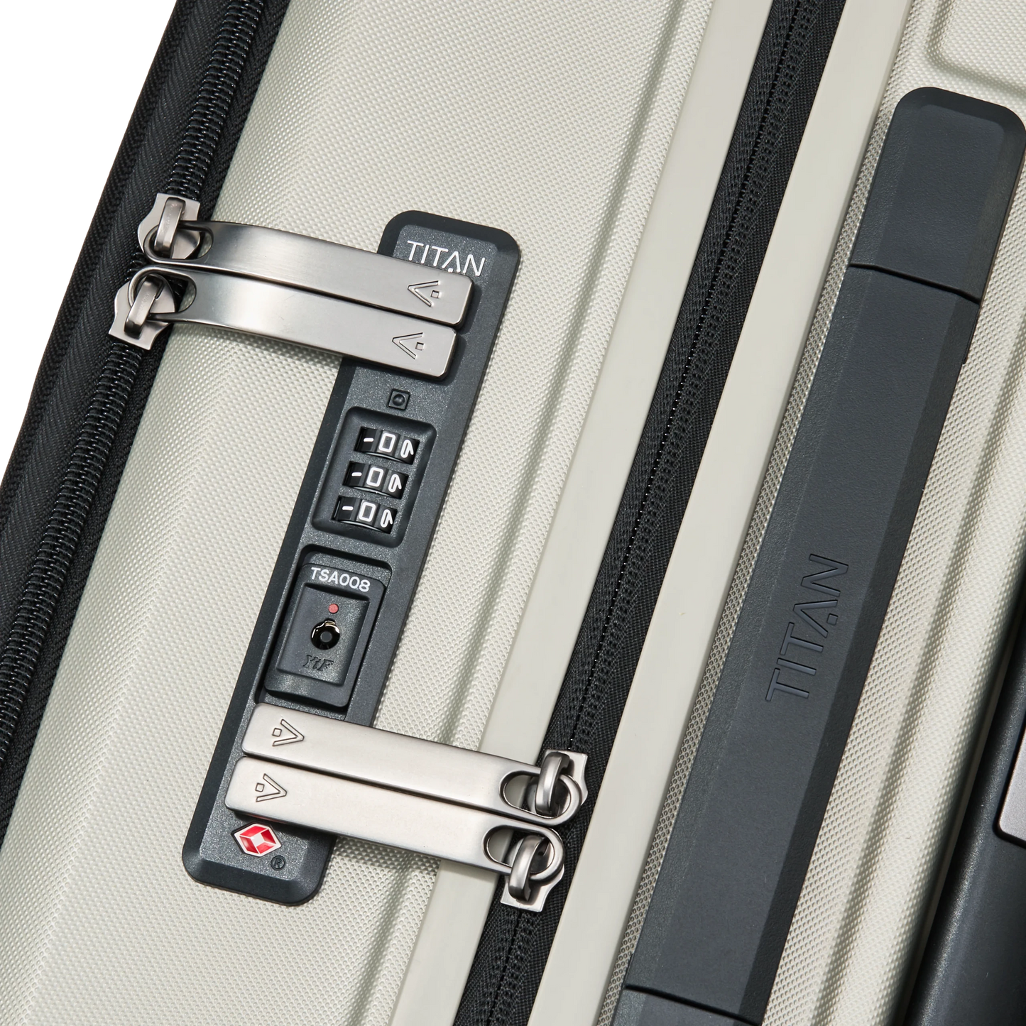 Bagage à main léger LITRON Trolley S avec FRONT POCKET - Polycarbonate avec serrure TSA