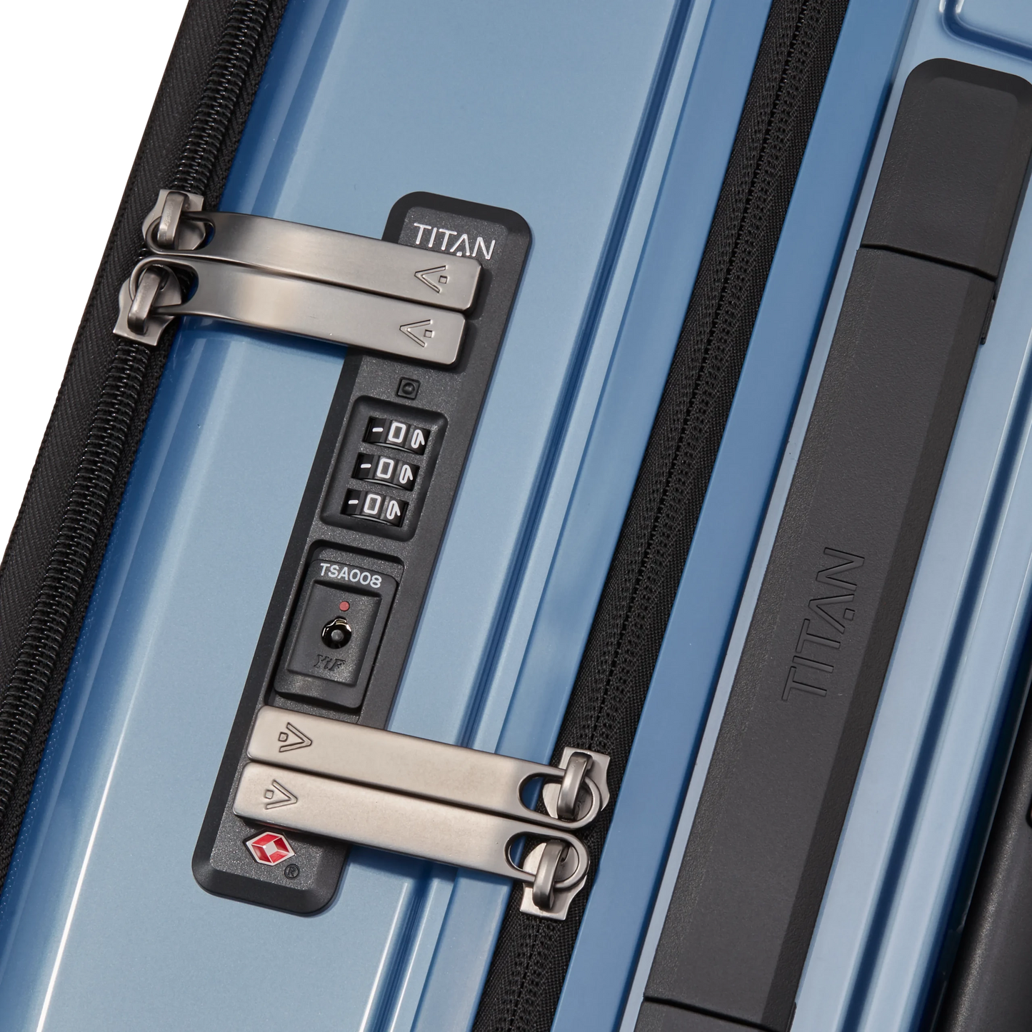 Bagage à main léger LITRON Trolley S avec FRONT POCKET - Polycarbonate avec serrure TSA