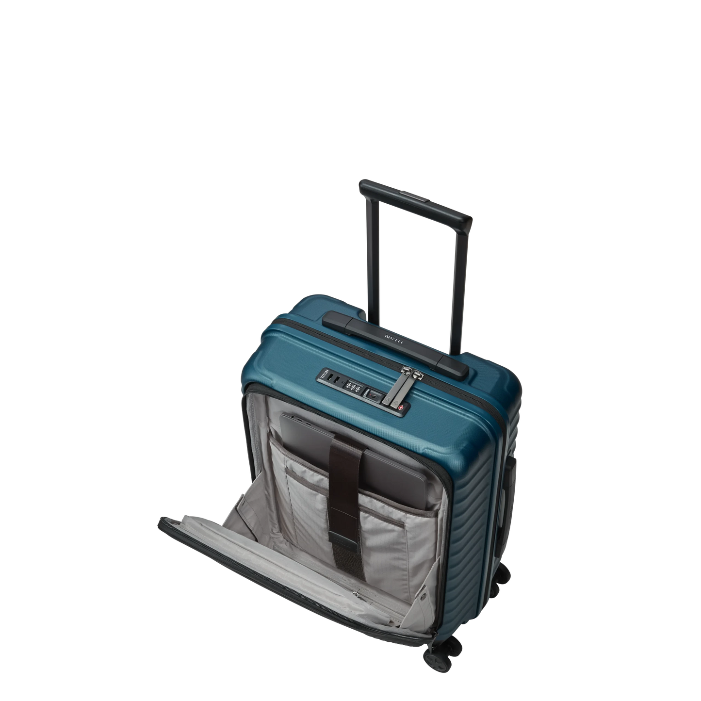 Bagage à main léger LITRON Trolley S avec FRONT POCKET - Polycarbonate avec serrure TSA