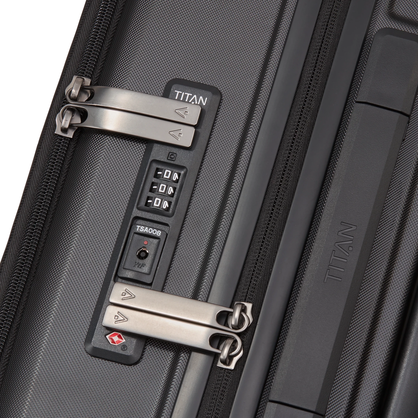 Bagage à main léger LITRON Trolley S avec FRONT POCKET - Polycarbonate avec serrure TSA