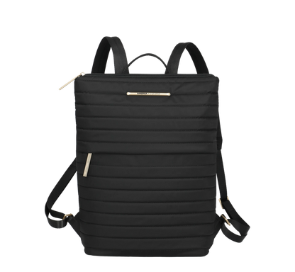 Zaino Travelite Barbara Stepp nero, elegante e ideale per viaggi urbani