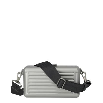 Travelite Next Minicase nera, borsa in alluminio elegante per oggetti di valore