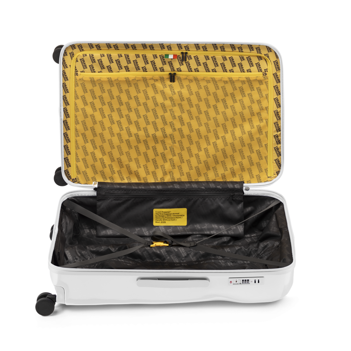 CRASH BAGGAGE ICON Large Dented Suitcase