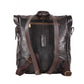 Men's backpack laptop holder LEATHER Chiarugi