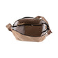 Leather and nylon bag