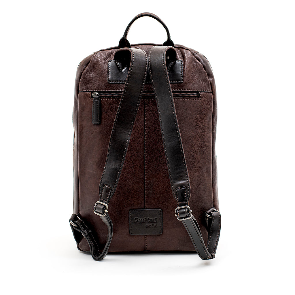 Genuine leather backpack