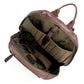 Genuine leather backpack