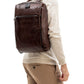 Genuine leather backpack