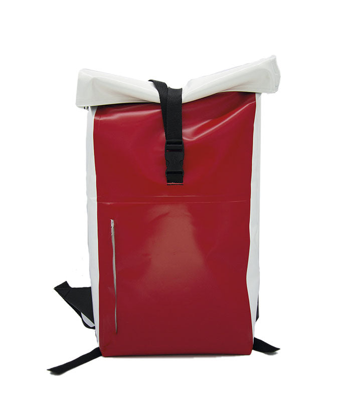 Zaino BOLSSON rosso e bianco 